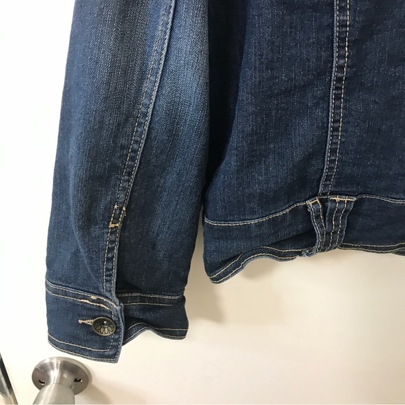 Democracy embellished denim jean jacket - Picture 11 of 14